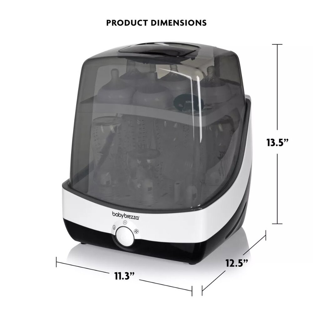 Baby Brezza Bottle Sterilizer & Dryer - 6 Bottles Dried & Sterile in 10 Minutes! - Picture 12 of 14